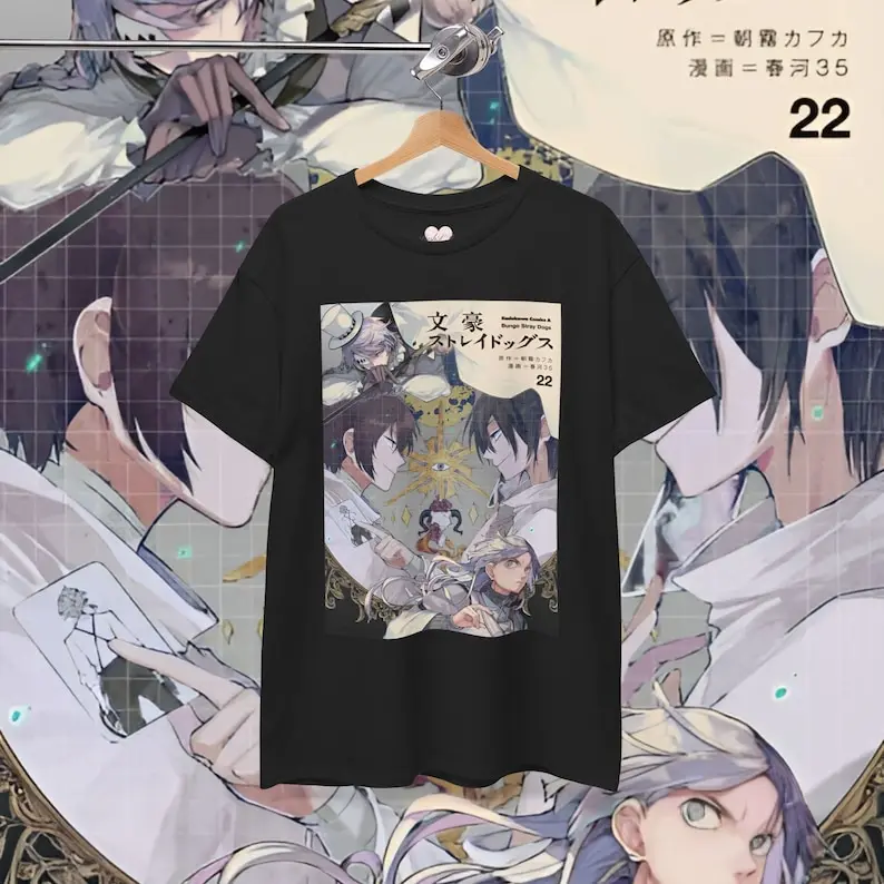 Bungo Stray Dogs Vintage Anime T-Shirt