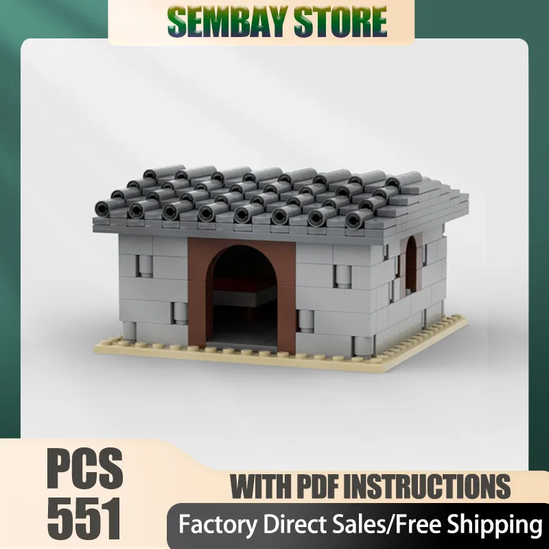 

Городской вид на улицу Moc, строительные кирпичи, пустынный путешественник, модель отеля, технологические блоки, рождественские игрушки «сделай сам», строительство, праздничный подарок