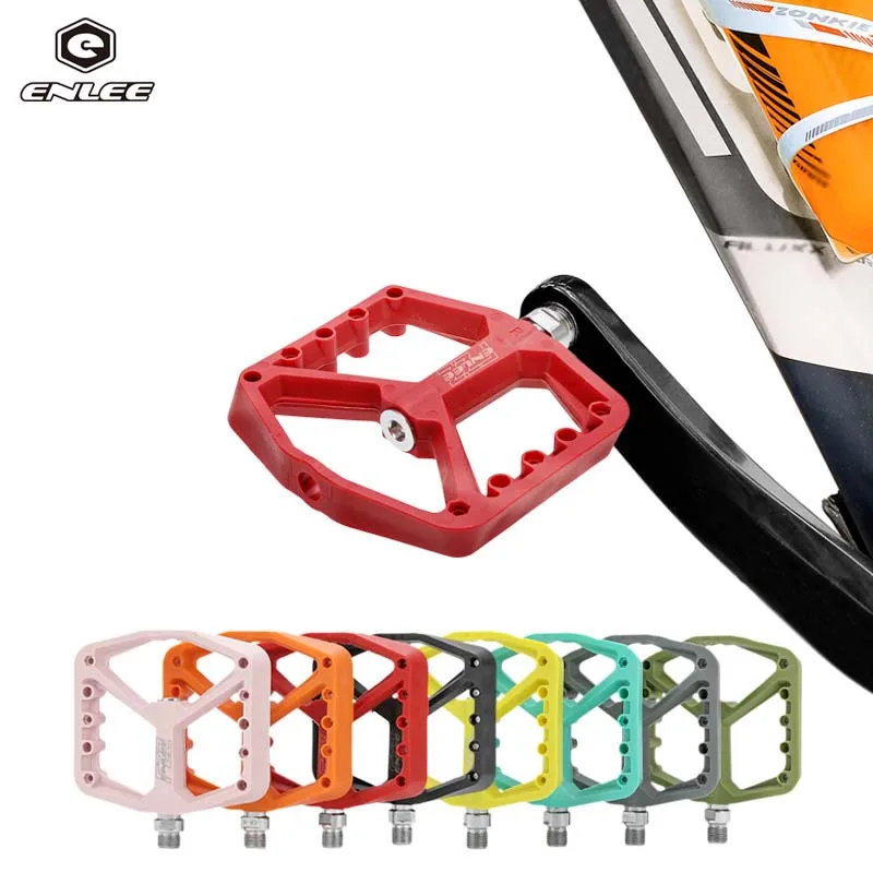 

Nylon Bicycle Pedals Accessories Non-Slip Lightweight Bike Pedal for 9/16'' Spindle Waterproof Bike Pedals Accessories