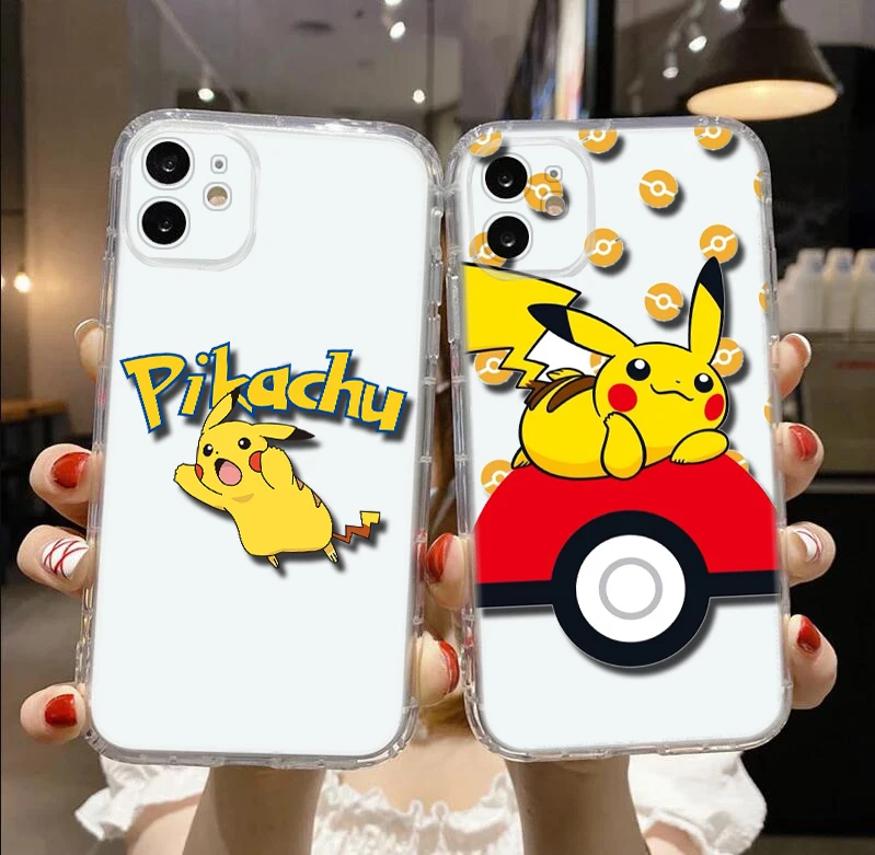 E36 Pikachu Soft Case for Moto G9 Powe One Pro E12 E22I E22 G52 G42 G32 G22 G23 Z2 Z Play P40 P30 Edge 30