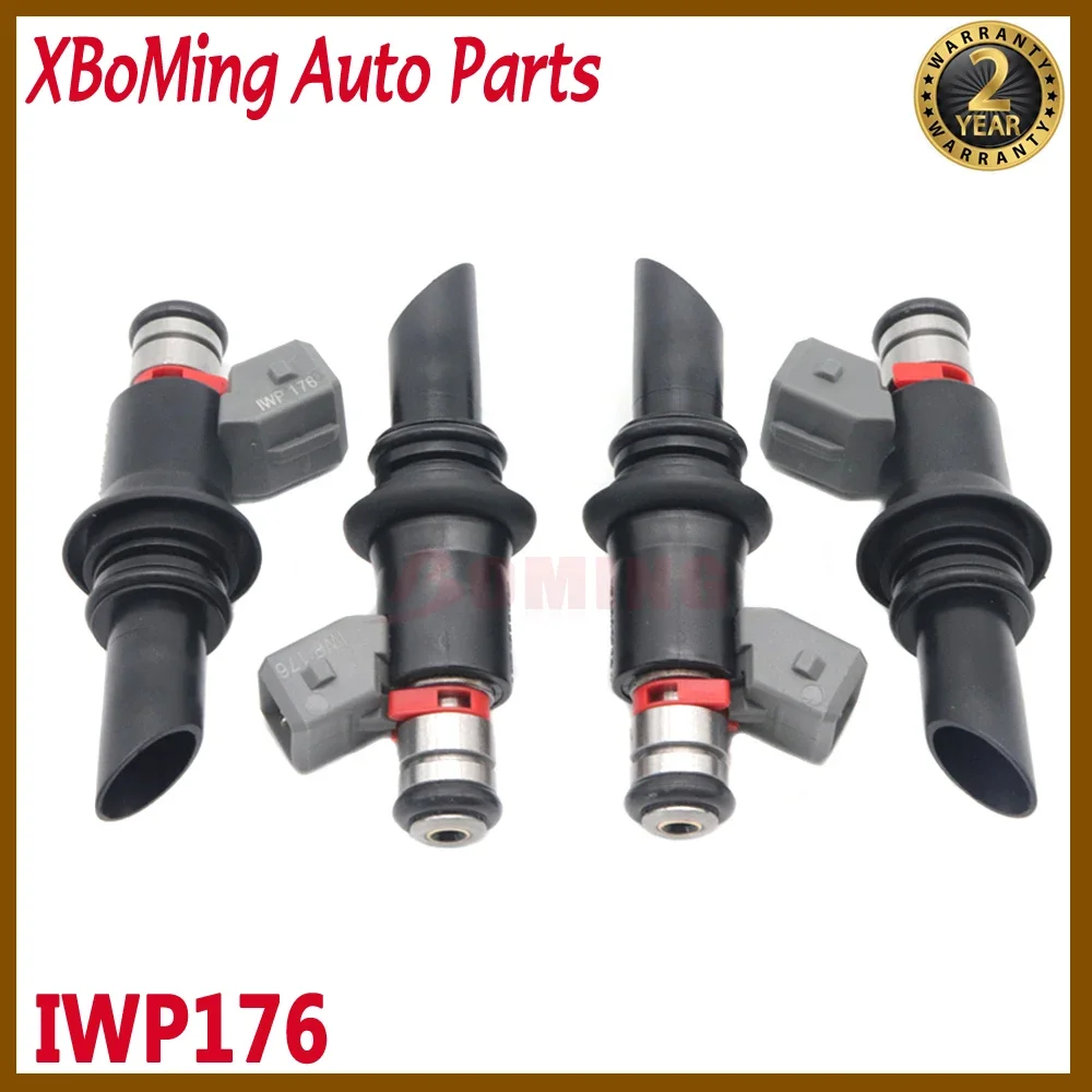 4PCS IWP176 Car Fuel Injectors Nozzle Fits For VOLKSWAGEN Gol G3 G4 G5 Voyage Fox 1.0 1.6 8V IWP-176 030906031AF 50103402