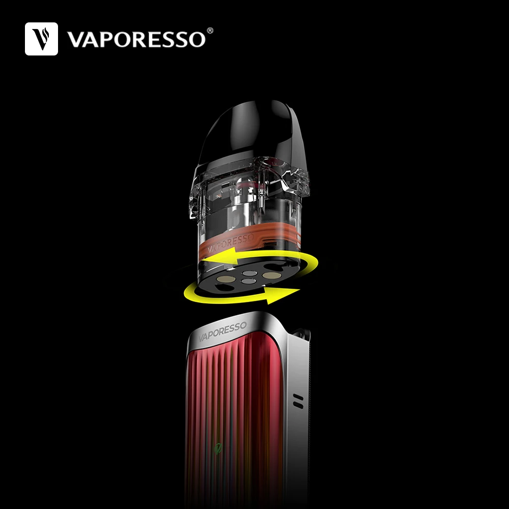 4 unidades/pacote original vaporesso luxe qs pod luxe q 0.8ohm/1.2ohm substituição pod cartucho 2ml 0.6ohm/1.ohm pod para luxe qs kit