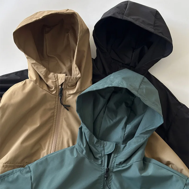 

Boys Jackets Spring Autumn Hoody for Kids Waterproof Children Coat Casual Teenager Outerwear School Baby Windbreaker Clothing