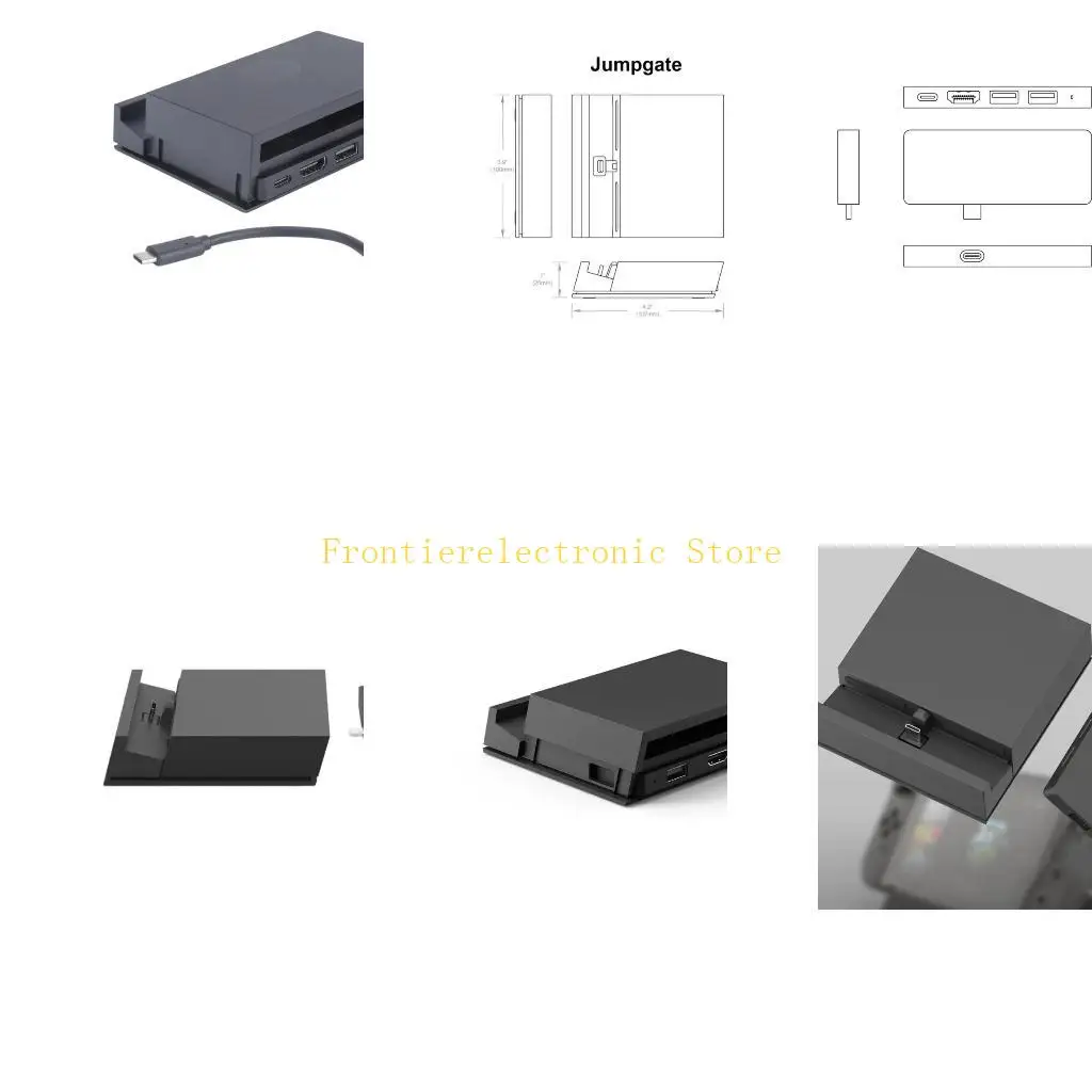 

G8DB Multifunction Docking Charging Station for Console Type-C Dock Stand Support 4K 30Hz Card Port