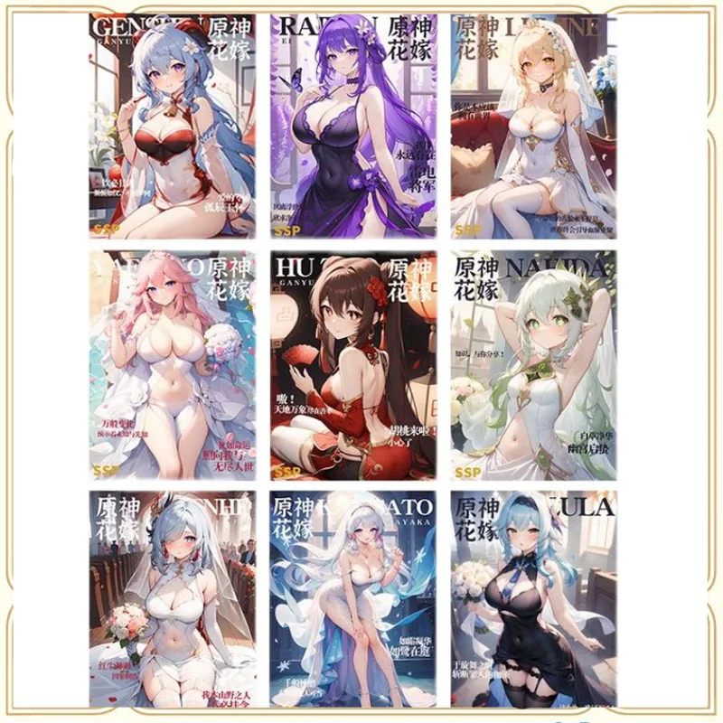 

Anime Goddess Story SSP ACG Sexy Card Beelzebul Yae Miko Ganyu Collectible Cards Toys for boys Christmas birthday present