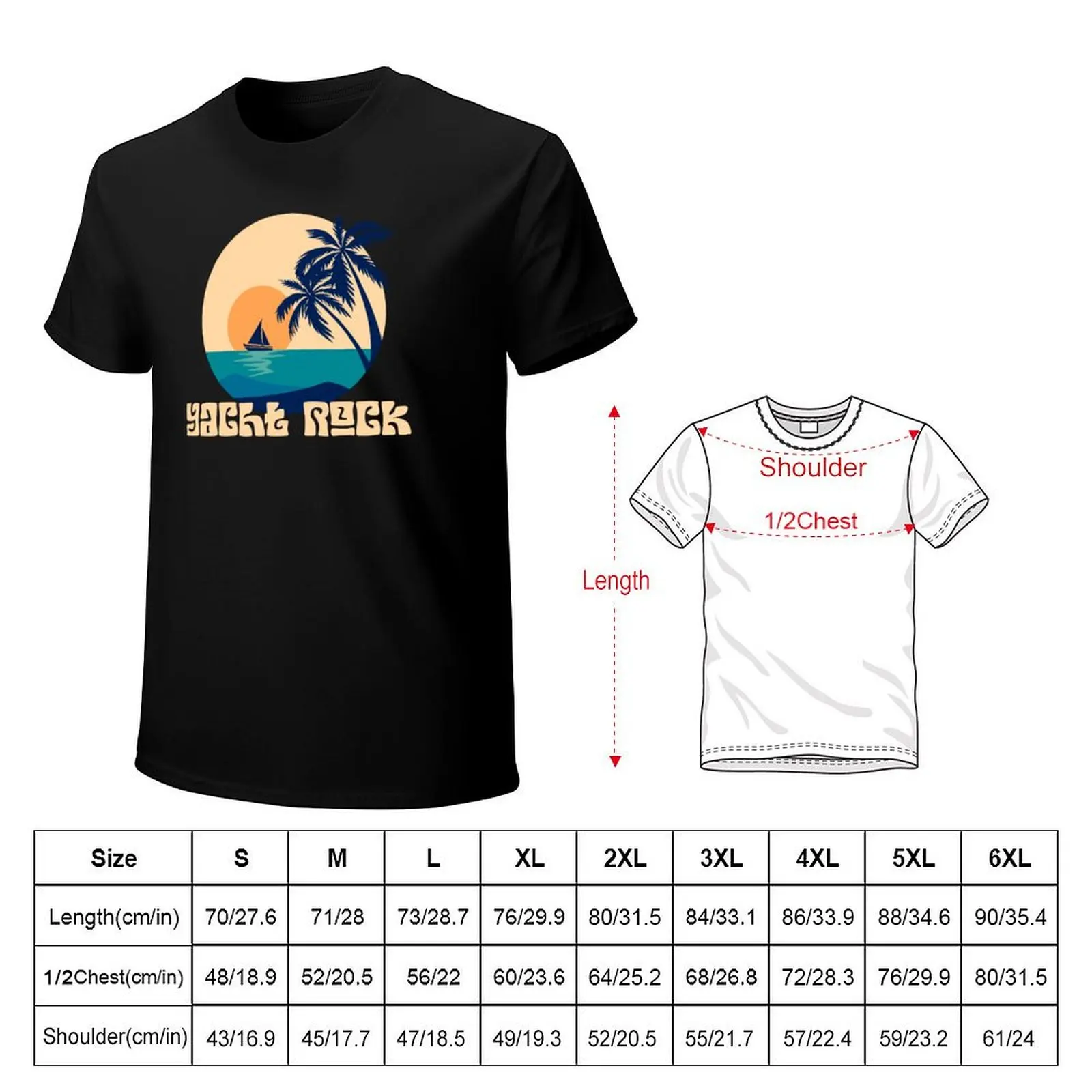 Yacht Rock T-Shirt man t shirts graphic T-Shirt