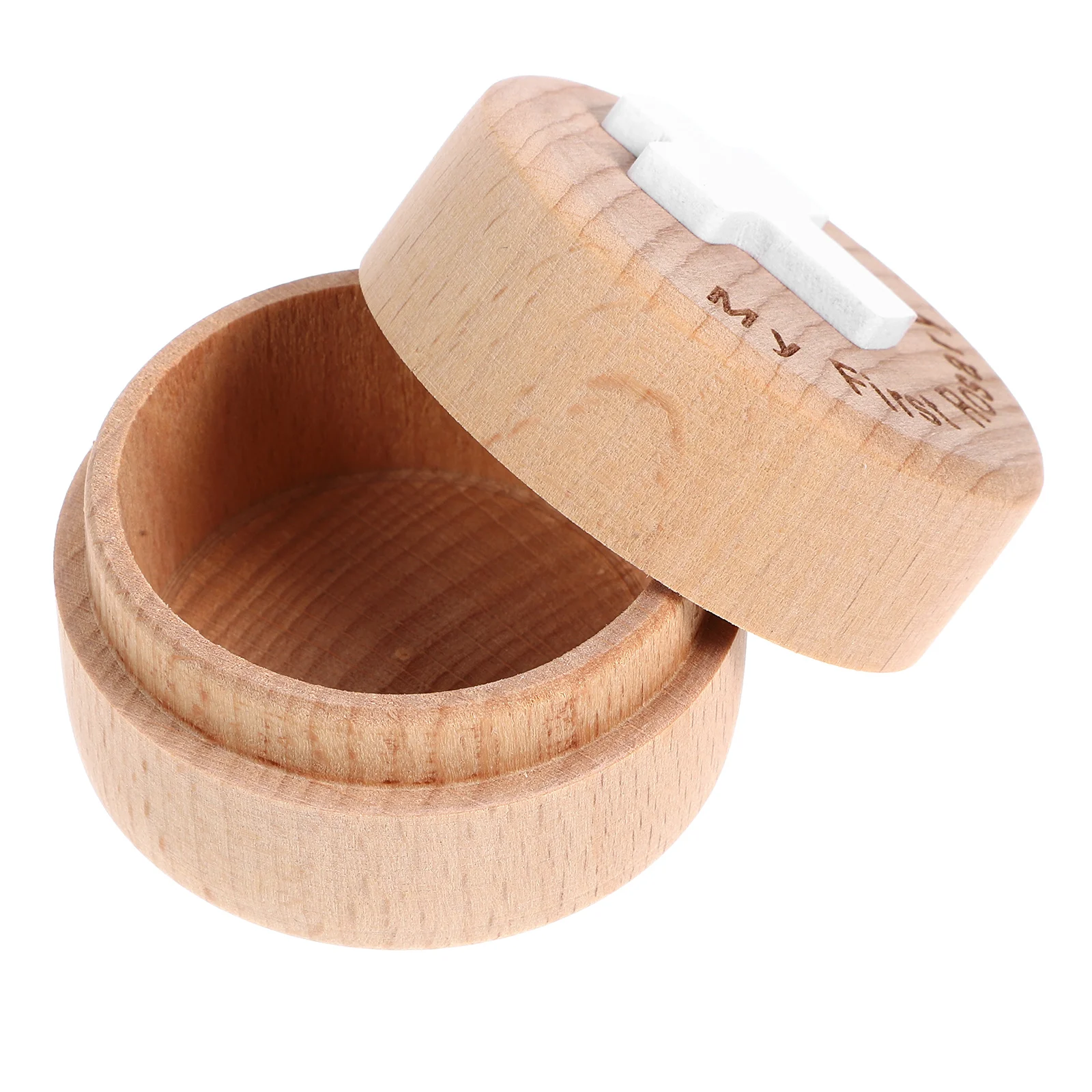 

Wooden Rosary Box Small Jewelry Case Container Rings Earrings Organizer Storage Box Engraved Pattern