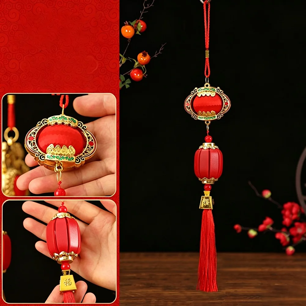 Festive Style Plastic Year Goat Ornament Zodiac Goat Gold Ingot Pendant Tree Decor New Year Charm New Year Party