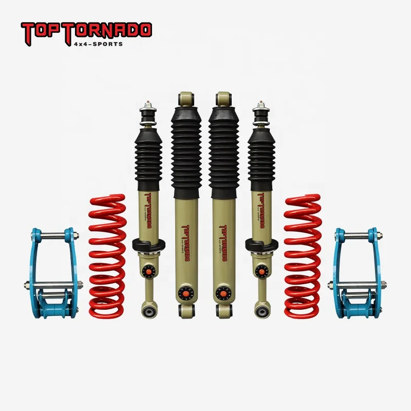 Off Road 2-inch Suspension Lift Kit with 4X4 Soft and Hard Adjustable Shock Absorbers Suitable for Mazda BT50