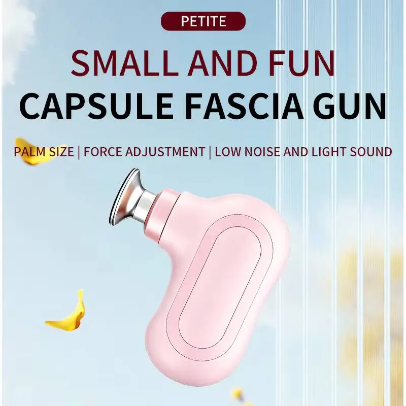 JianYouCare Mini Massage Gun Fascia Machine Body Massager Sports Gym & Home Multifunctional Deep Tissue Relieve Fatigue Portable