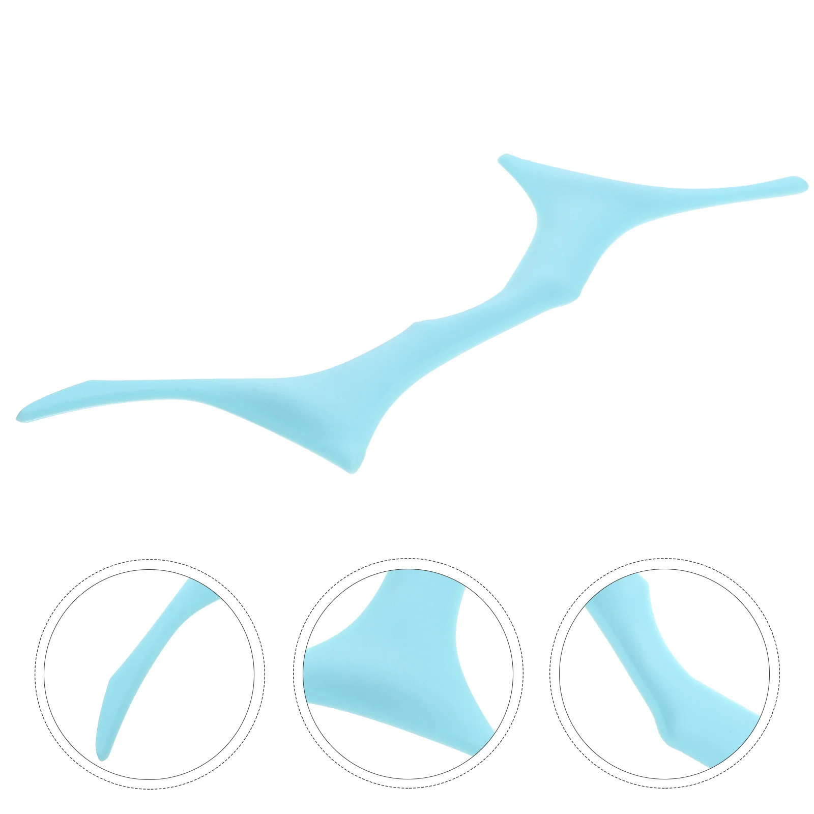 Plantilla para dar forma a las cejas, guía de plantilla para cejas, diseño de arco Natural, agarre cómodo, adecuado para todo tipo de piel para mujeres