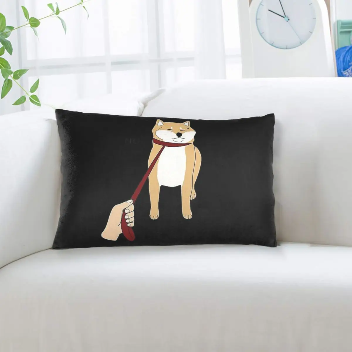 Animal Shiba Inu Dogs Rectangle Pillowcase Cushion Cover Decor Bedroom Bed Home Comfort Throw Pillow