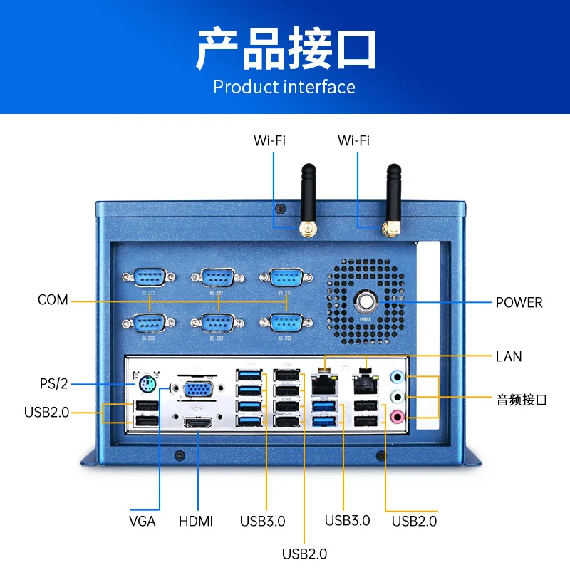Industrial computer Industrial control host Edge computer