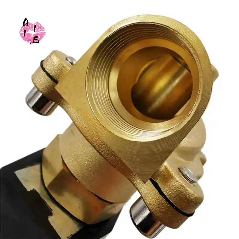 

Электрический латунный клапан A11E-DN15 нормально открытого типа, 1/2 дюйма, электромагнитный клапан N/O, 220В переменного тока, 24В постоянного тока, 12В постоянного тока, 24В для воздуха и масла