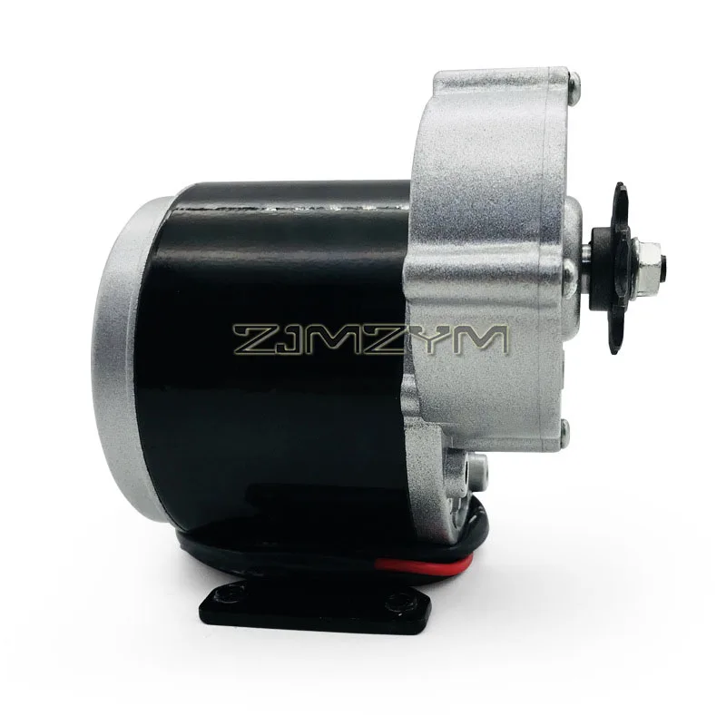 24V 250W Brushed A-Wheel Geared Motor 1016Z Permanent Magnet DC Frying Machine Motor Gear With Feet
