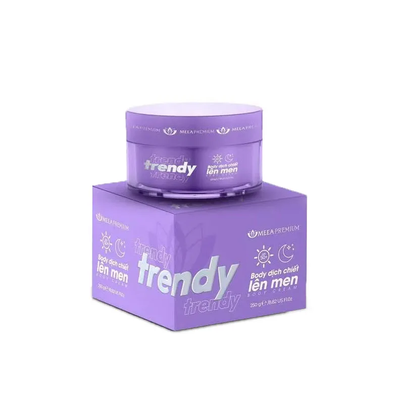 

Kem Body Dưỡng Da Tím Trendy Dịch Chiết Lên Men Brightening White Soft Skin Kem Body Dich Chiet Len Men Trendy Sieu Duong Trang