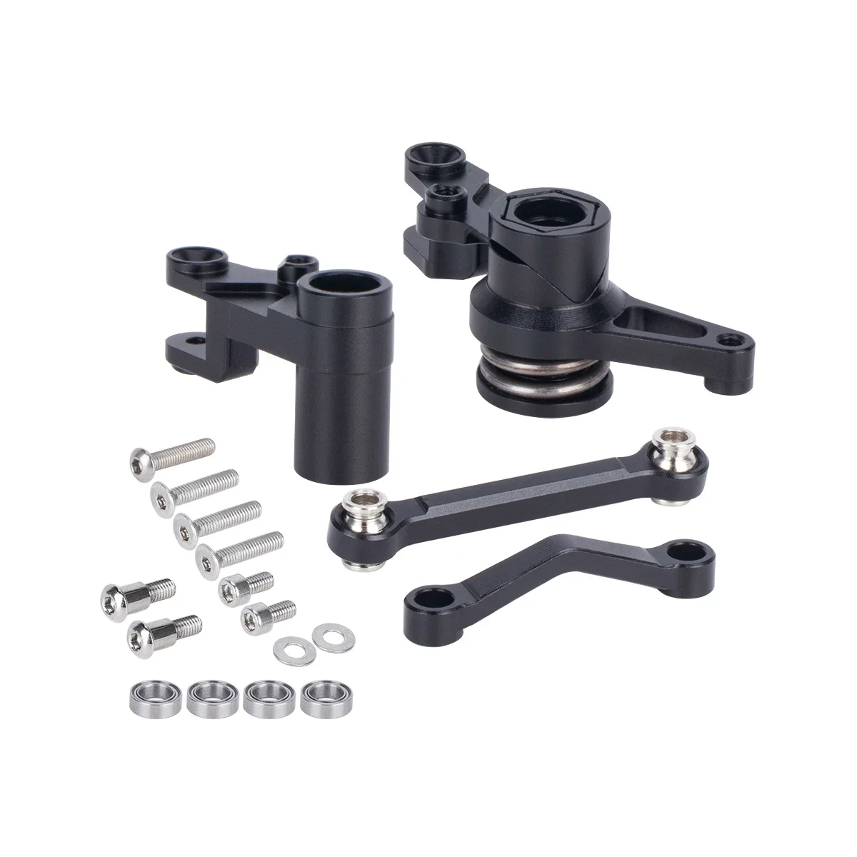 CNC Gefreesd Metalen Stuur Bellcrank Set voor 1/10 Traxxas BL-2S Slash 4x4 4WD Duurzaam Upgrade Accessoires