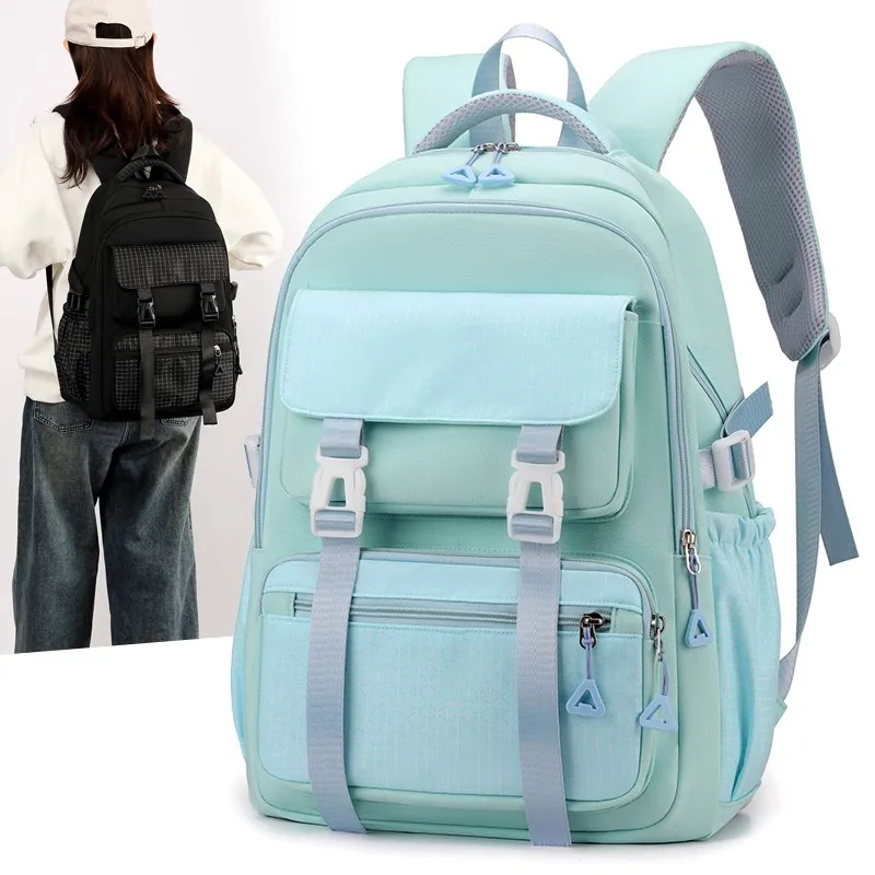 Europe and the United States new fashion backpack outdoor sports and leisure travel backpack multi-layer storage backpack.