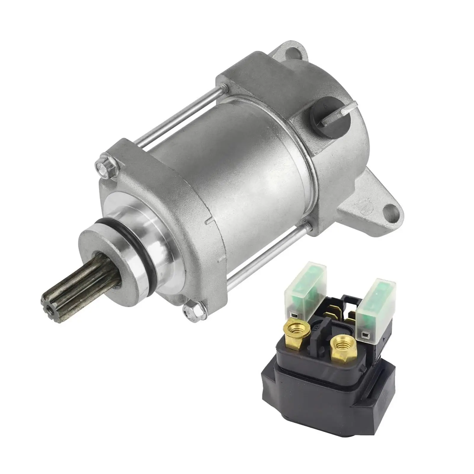 

Starter Motor and Relay For Yamaha WR450F Starter Motor And Relay Replacement Parts 2007-2015 OEM:5TJ-81890-30-00 5TJ-81940-12