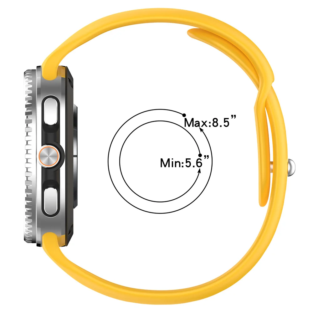 Watchband For Samsung Galaxy Watch 8/8 Classic Wristband Silicone Strap With Hidden Buckle Wristband For Samsung Watch 8