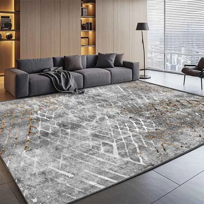 

Modern Light Luxury Carpets for Living Room Decoration Abstract Rug Large Bedroom Lounge Rugs 300x400 Coffee Table Mat Non-slip