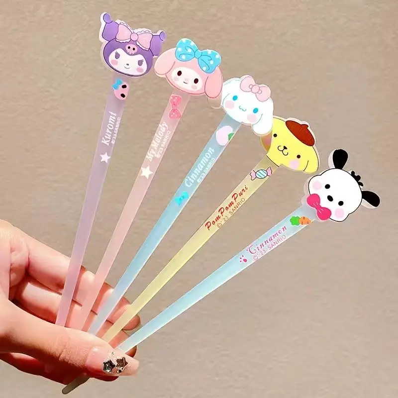 

Sanrios Hairpins Hello Kittys Kawaii Hair Accessories Versatile Fashion Hot Sell New Style Creative Simple Gift for Girlfriend