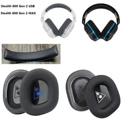 Ear pads For Turtle Beach Stealth 600 Gen 2 USB/MAX Headphones replacement ear covers ear cushions headband cushion