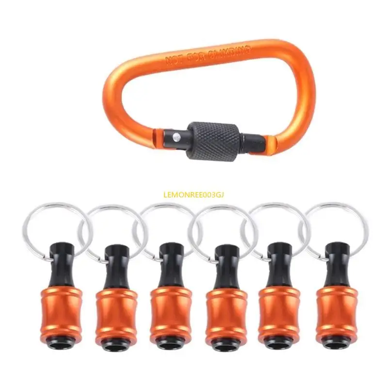 Держатели битов с битами M4YC 6PCS 1/4 -дюймовый шестнадцатеричный хвостокополос