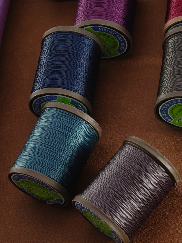 

Amy Roke Hand Sewn round Wax Tead 0.45mm Polyester Tead Leather DIY Hanrt 220m Home Textile Accories