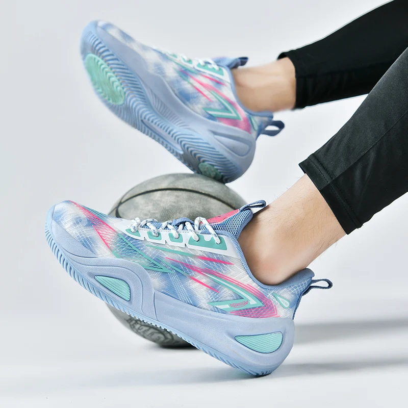 2025 New Men Basketball Shoes Original Breathable Comfortable Non-Slip Training Sports Basketball Sneakers Male Shoes ﻿