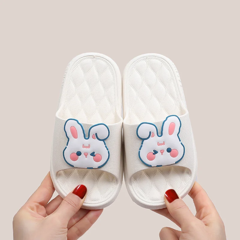 Sommer Kinderschuhe für Jungen und Mädchen zu tragen außerhalb zu Hause Kinder niedlichen Kaninchen Cartoon Kinder Slipper Anti-Rutsch