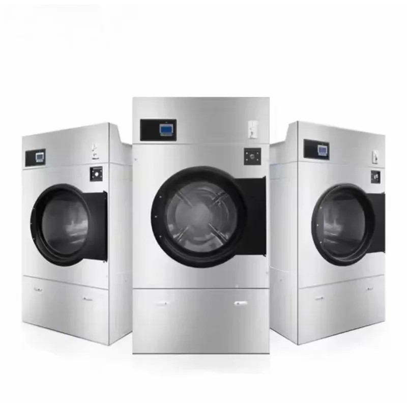 Custom Commercial Laundry Equipment Operated 15kg Stack Washer Dryer/Doublr Dryer for Hotels Laundromats New Condition view 5