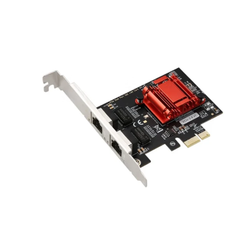 بطاقة شبكة جيجابت بي سي آي-إي ، محول الشبكة المحلية لألعاب سطح المكتب ، شبكة إيثرنت سريعة التكيف ، 10 100 1000 ميجابت في الثانية ، RJ-45