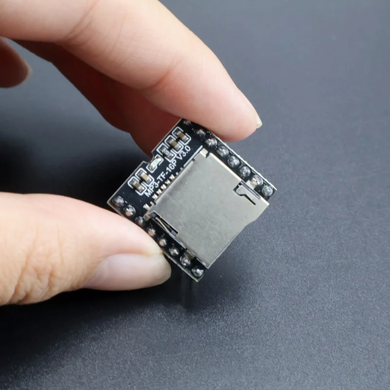 Модуль мини-плеера MP3 DFPlayer V3.0 16P TF-карта U-диск Mini MP3 DF плеер аудио голосовой модуль плата