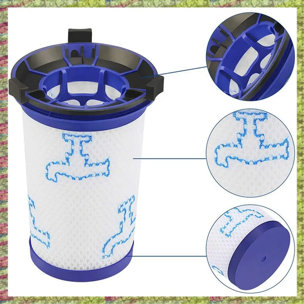 ABKB 6 Pcs Vacuum Cleaner Accessory Filter For ZR009001 Parts Replacement Rowenta Air Force 360 X-Pert RH9015WO