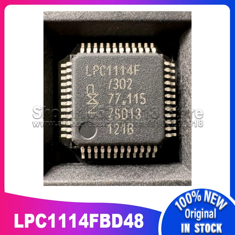 10 قطعة/الوحدة LPC1114FBD48 LPC1114FBD48/302 LQFP-48 100% مخزون بقعة جديد #1