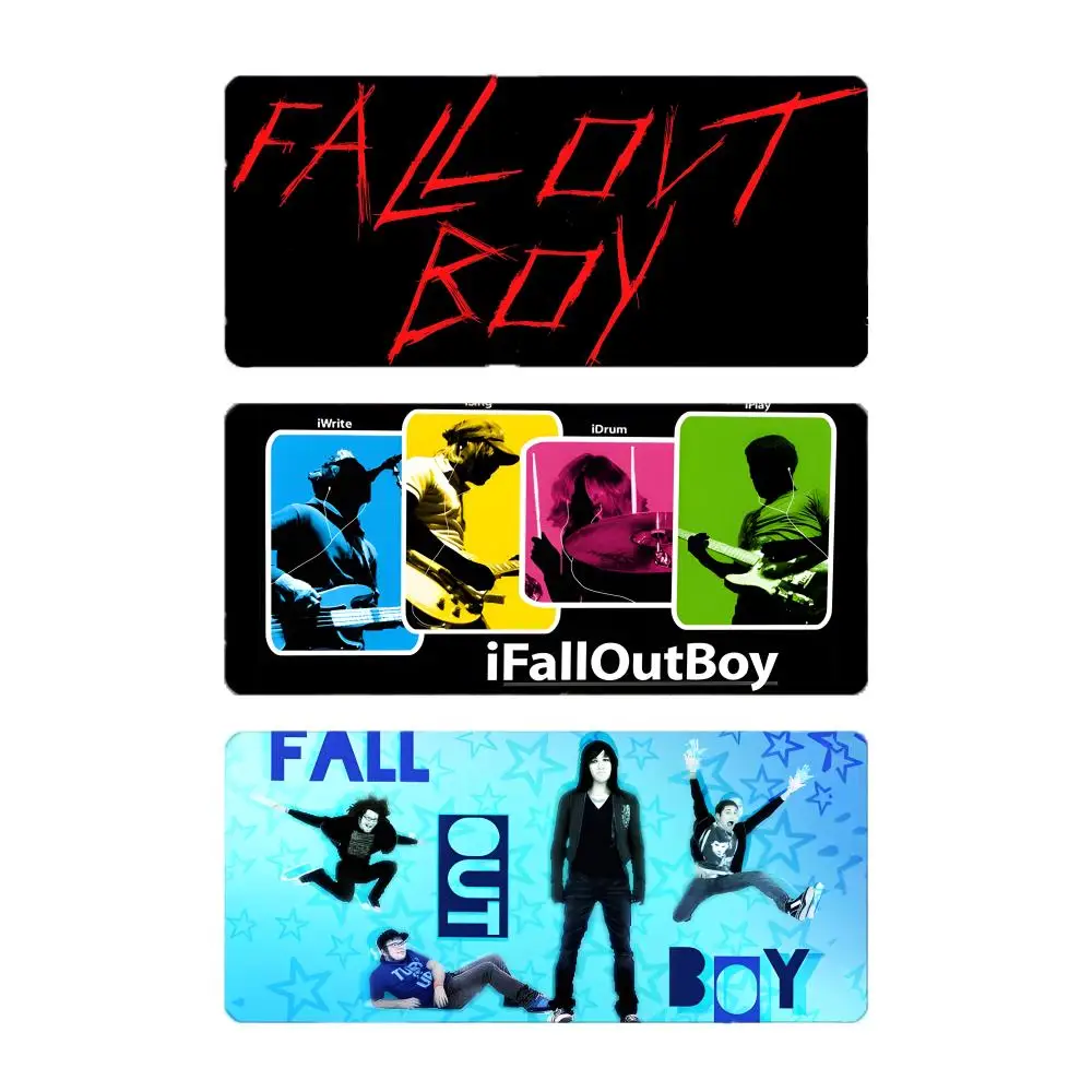 band rock F-Fall Out Boy Mouse Pad Large Gaming Mousepad with Stitched Edges Thickened Desk Mat PC