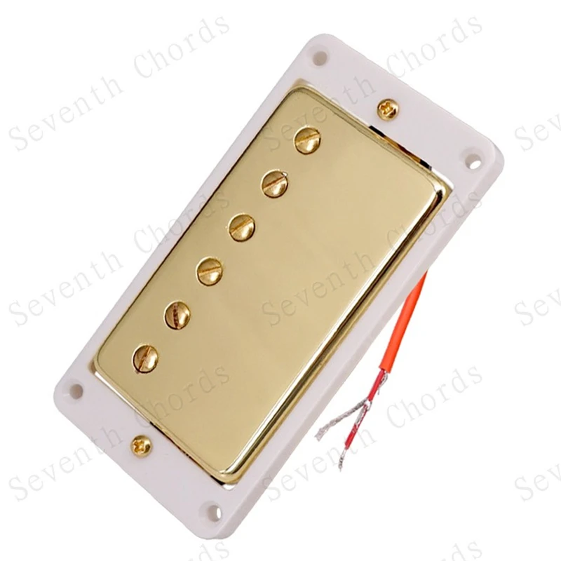 1 Paar Goldene Doppelspulen-Elektrogitarren-Tonabnehmer, Gitarrenzubehör, Teile für Musikinstrumente, Humbucker-Gitarren-Tonabnehmer – Detail 10