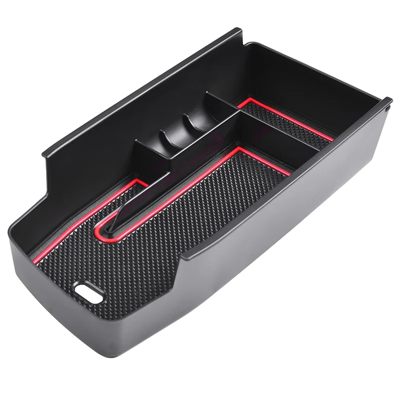 

For Chevy Bolt EV EUV 2022 2023 Center Console Organizer Armrest Glove Compartment Container Tray Coin Storage Box Accessories