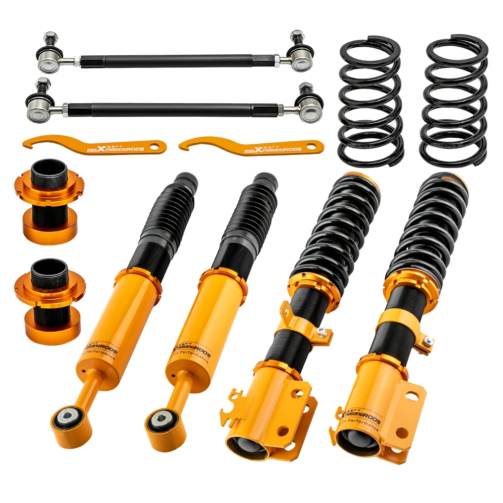 

Racing Coilover Shock+Spring Suspension Lowering Kit for Yaris Hatchback 07-10