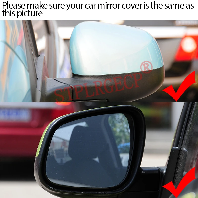 Driver Rearview Side Mirror Lens Door Wing Mirrors Glass with Heating Parts for Chevrolet Spark 09-15 Beat 16-21
