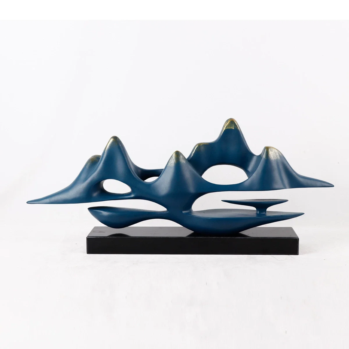 New Chinese Style Rockery Ornament for Study Room, Tea Room, High-End Vase, Living Room, Wine Cabinet Decoration