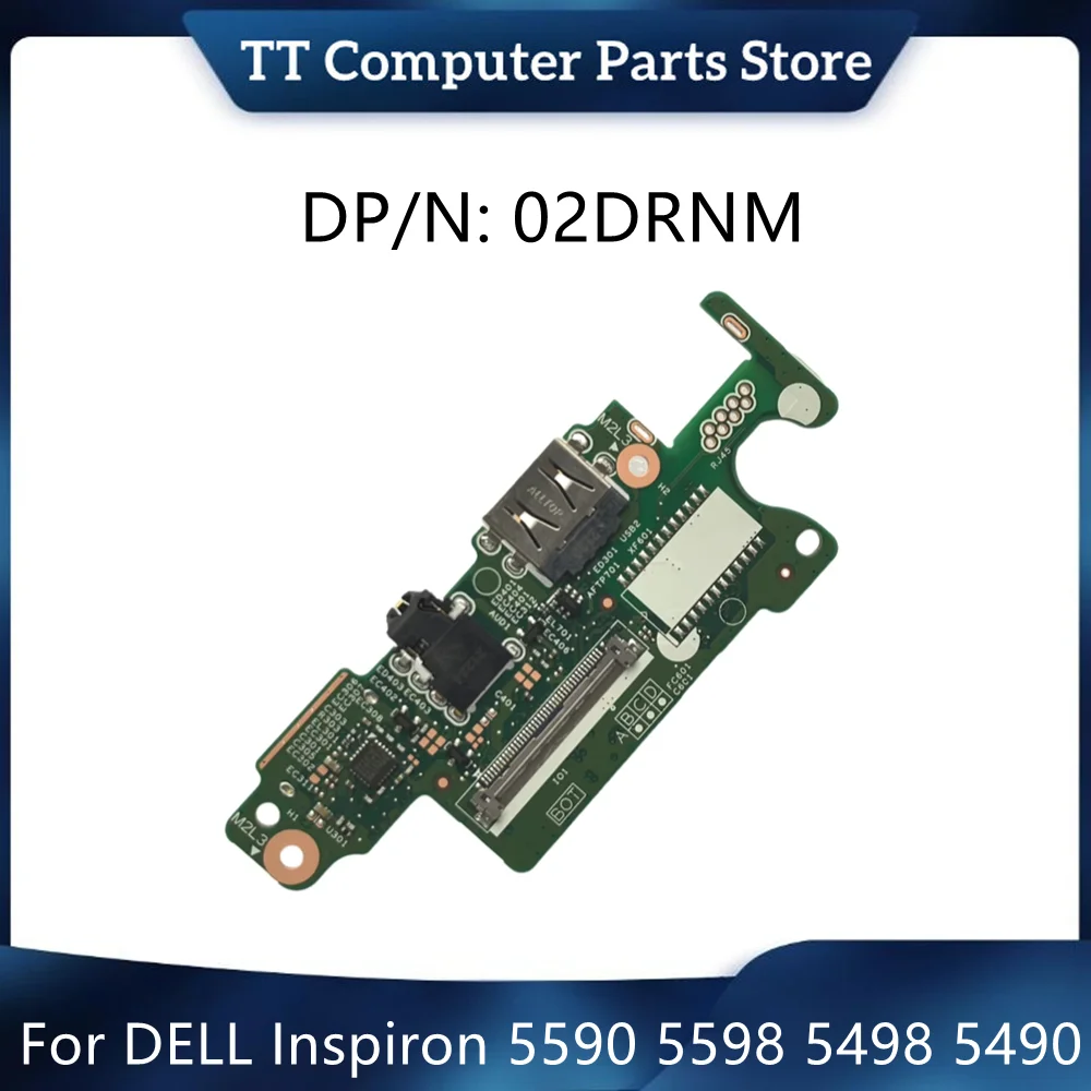 TT New Original For DELL Inspiron 5590 5598 5498 5490 Laptop Audio Board USB Small Board 02DRNM 2DRNM Fast Ship