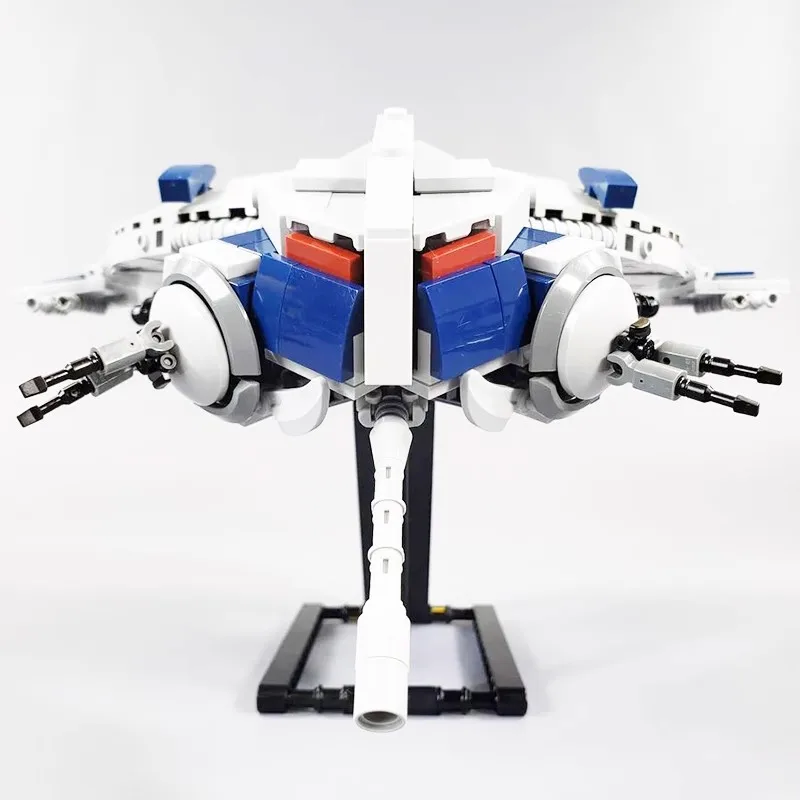 

MOC Buidling Blocks HMP Model Space Wars Weaponing Movies Imperial Robot Armed Helicopter DIY Bricks Sets Creative Toys Gifts