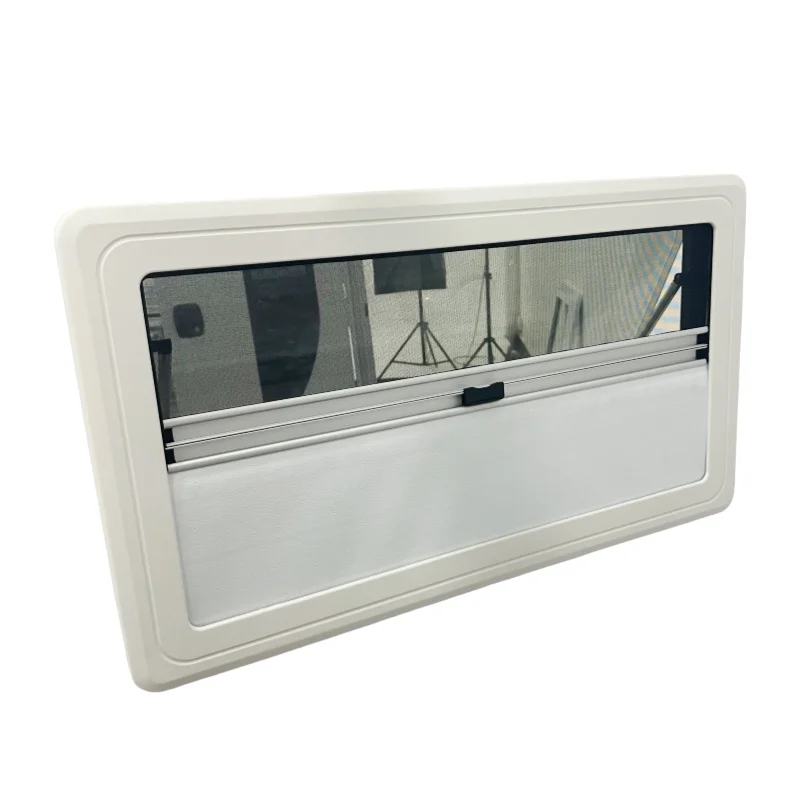 450x500mm MAYGOOD E13 Certified Heat Insulated Truck Window Aluminum Outer Frame view 6