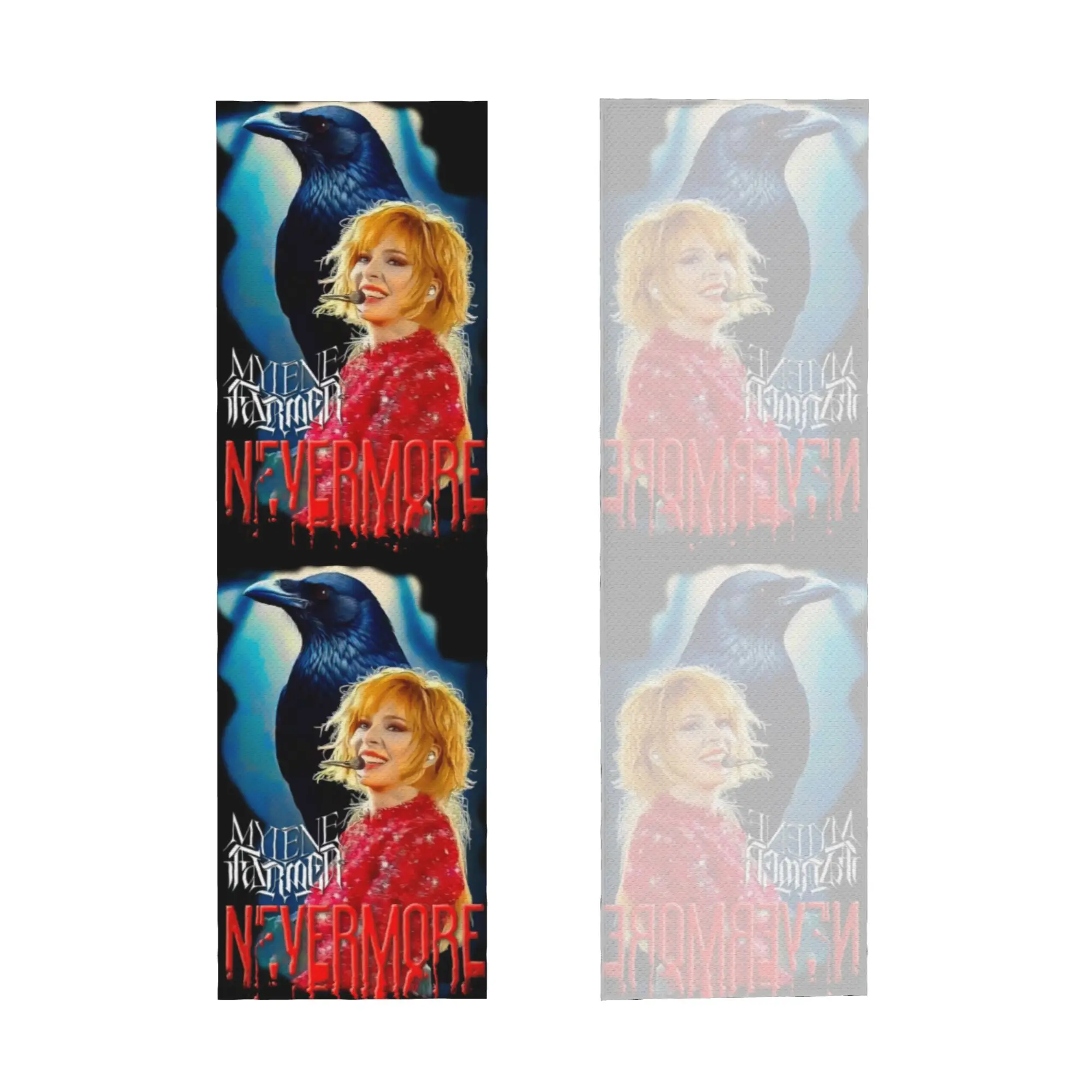 Mylene Farmer French Singer Actor Cold Exercise Towel Quick Dry Face Towel  Bath Towels
