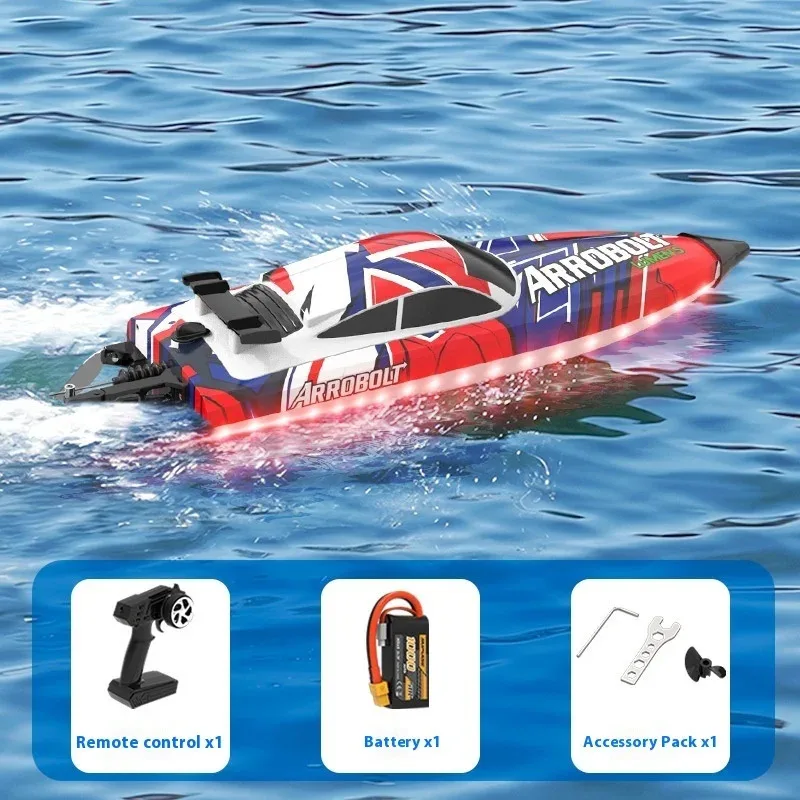 RC-speedboot met borstelloze motor – snelle, watergekoeld elektrisch scheepsmodel