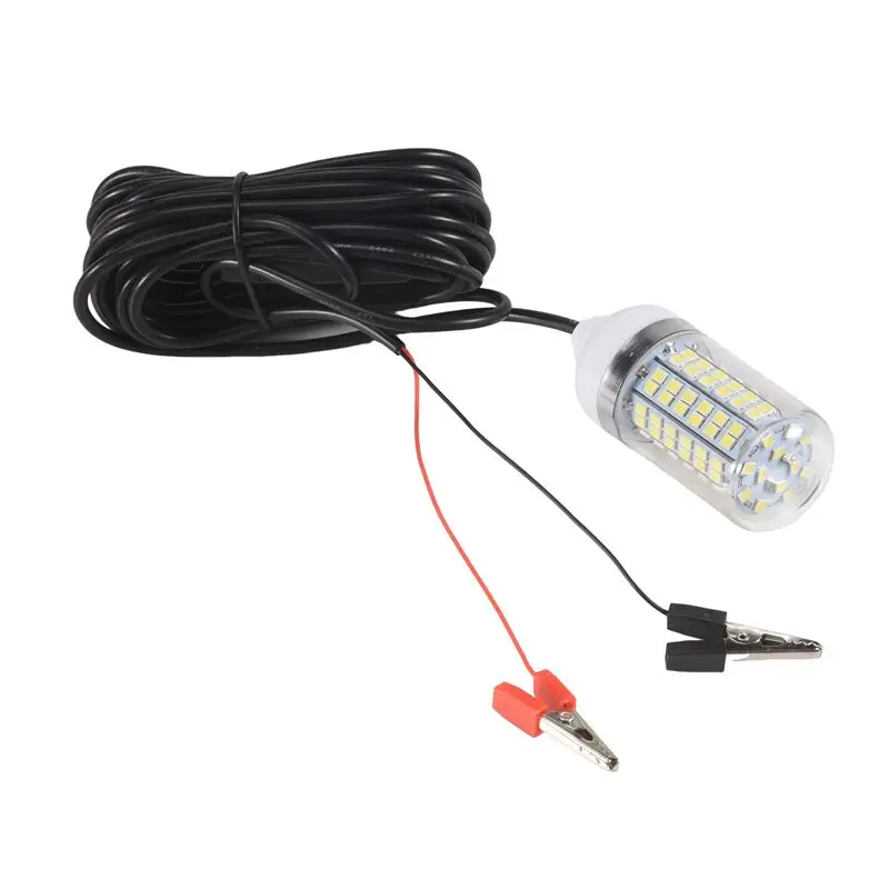 KYCOR-12V 15W Fishing Light 108Pcs 2835 Led Underwater Fishing Light Lures Fish Finder Lamp Attracts Prawns Squid Krill