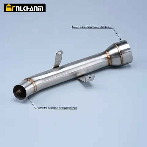 Slip-on för SUZUKI GSX-S 1000 GSX S1000 2015 - 2020 motorcykelavgasrör mittlänksystem ljuddämpare rostfritt stål 6 best sales gsx s1000 avgasrör - №3