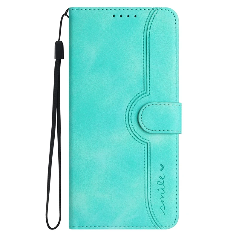 Redmi 14C Leather Case For Etui Xiaomi Redmi 14C Case Smile Pattern Wallet Flip Book Cover for Xiomi Redmi14C Phone Shell Funda